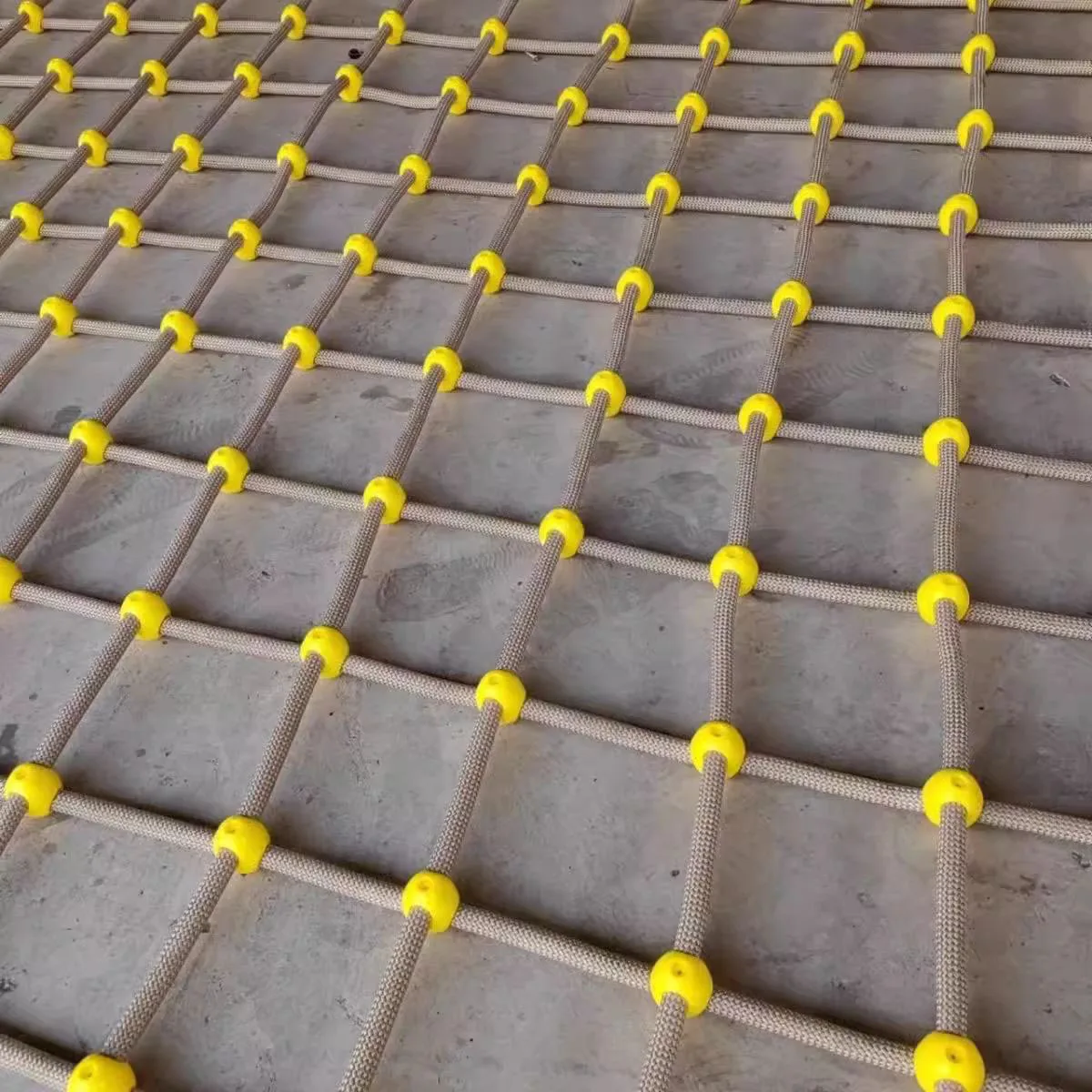 High quality large plastic slide with climbing net outdoor climbing net in pula climbing nets for kids