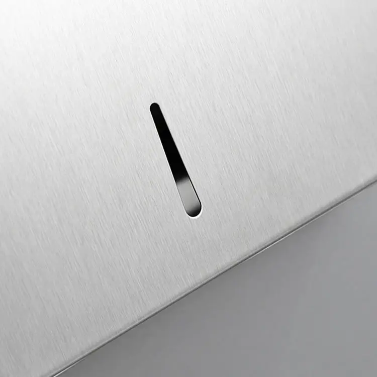 Commercial Wall mount stainless steel anti-corrosion lockable hygiene large paper towel dispenser box