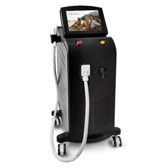 Hot selling 2021 alexandrite laser hair removal 3 wavelength 755 1064 808 diode laser hair removal machine