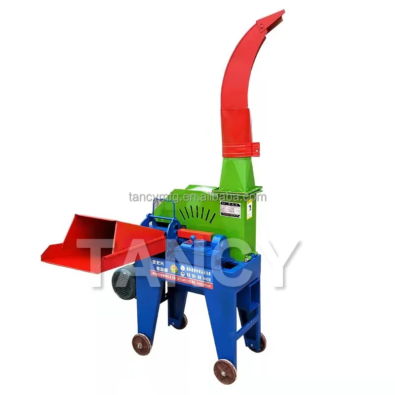 animal feed processing machine Cutter Chopper for Hay Crop Straw Silage Grass