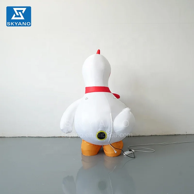 Custom Inflatable Cartoon Goose Mascot Duck Animal Inflatable Model Customized Mascot Character