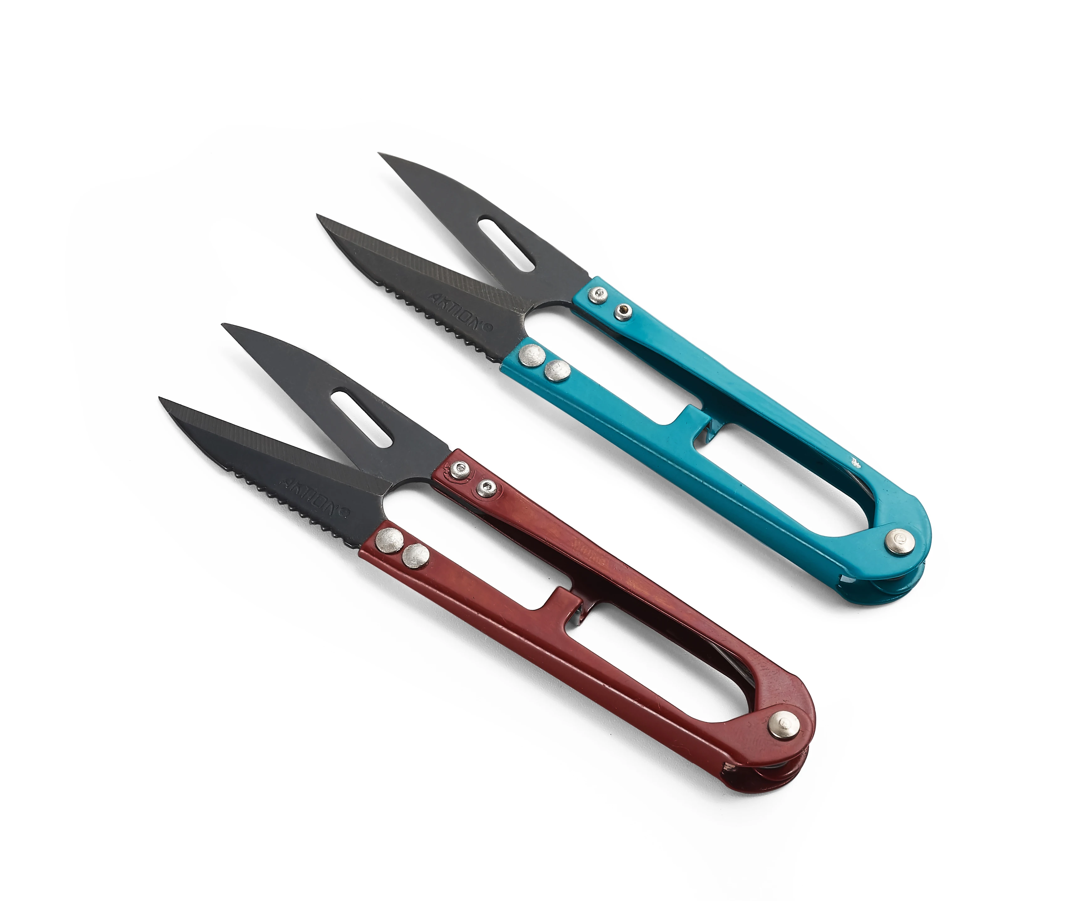 AK-210 Black Blade 105mm Yarn Scissors Carbon Steel Best Selling Thread Clipper Mini Yarn Cutting Sewing Scissors