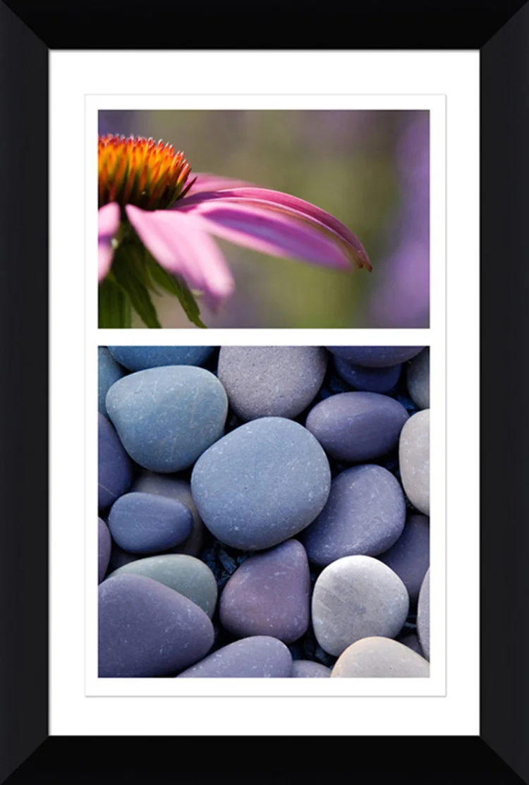 Picture Photo Frame 30X40 40X50 40X60 50X70 60X90 70X100 Home Decoration Rcuicheng Factory Sale Wall Glass PS Black and White