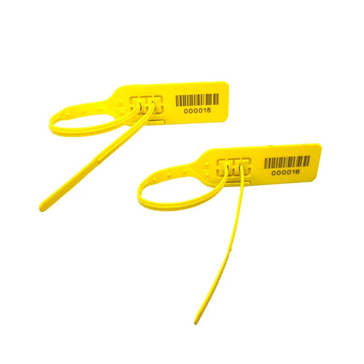 400mm Metal Insert Truck Container Plastic Padlock Seal Double Lock Security Seal