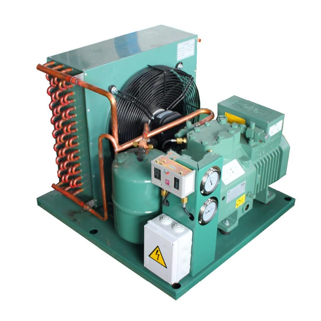 heat exchanger  industrial compressors copper condensing unit