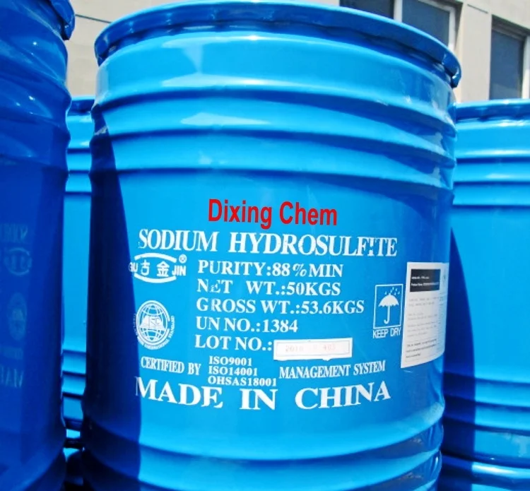 Factory Premium Sodium Hydrosulphite 88% Sodium Hydrosulfite 90% For Textile