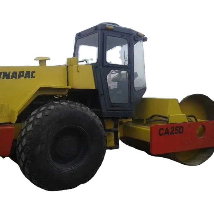 USED DYNAPAC CA25D HOT SELL ROAD ROLLER