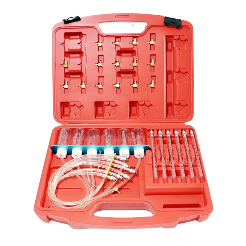 Diesel Diagnostic Injector 24pcs Common Rail Diesel Engines Flow Meter Adaptor Set