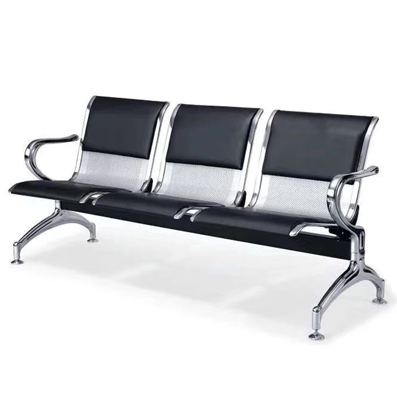 High quality air port waiting chair airport hospital station waiting room area link bench waiting chair