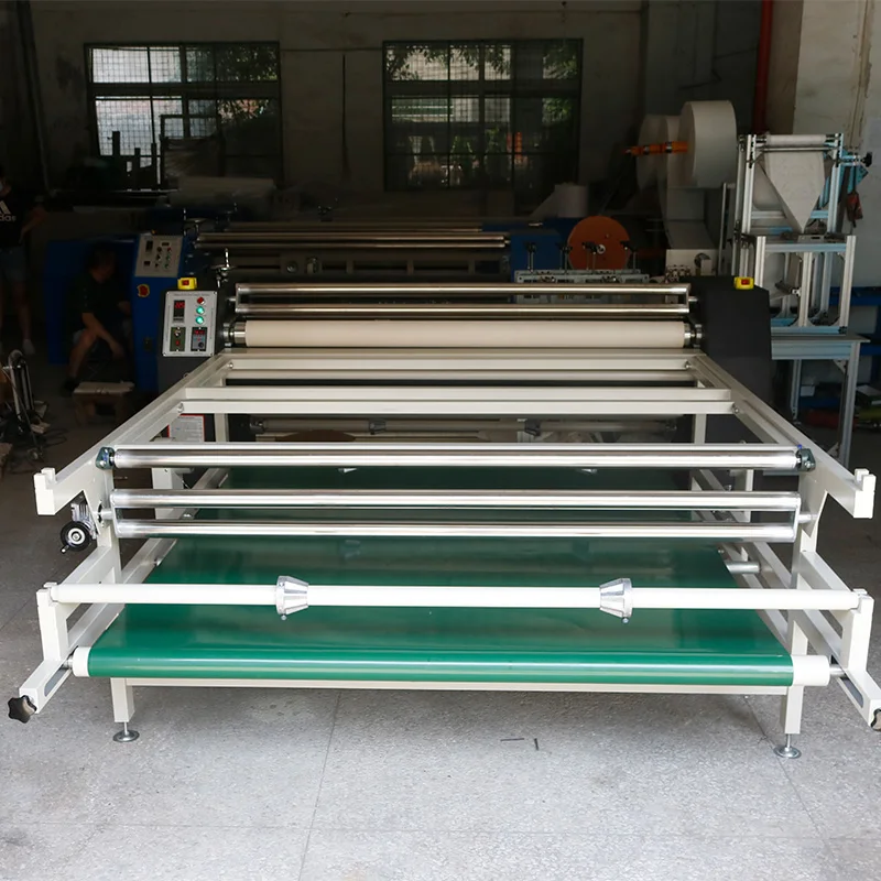 Roller Heat Transfer Machine Sportswear Textile Oil Based Sublimation Roll Heat Press Machine