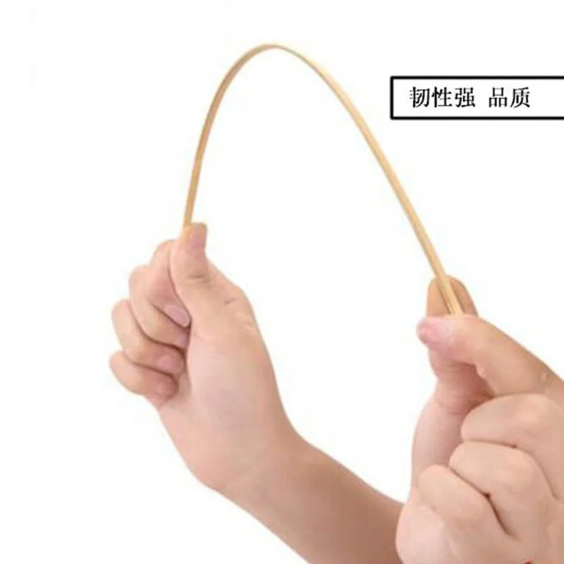 Bamboo Marshmallow Skewers No Point Skewer Stick Cotton Candy Corn Sticks for Automatic Cotton Candy Making