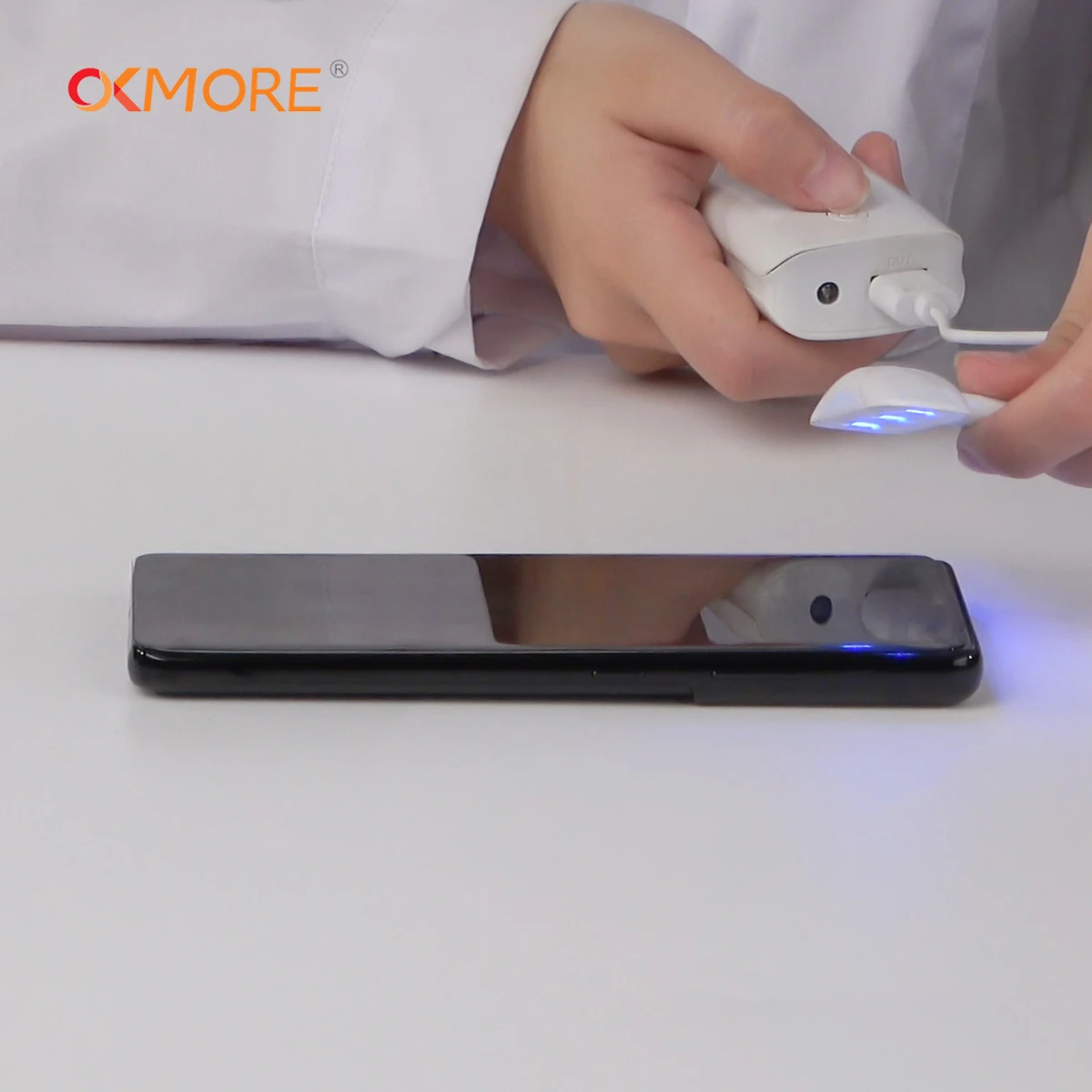 
Liquid Curved UV Tempered Glass For Samsung S20 glue UV tempered glass screen protector with LED light 