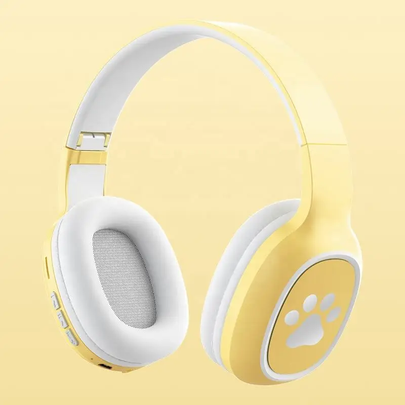 New Handfree Headset Wireless Headphone Macarons Color Custom Logo BT wireless earphone headphone