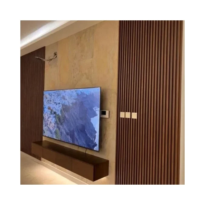 HZSY WPC Balcony Beautiful Decorative Panel Luxury Color House Wood Wall Panel Wood Composite Panel Interior