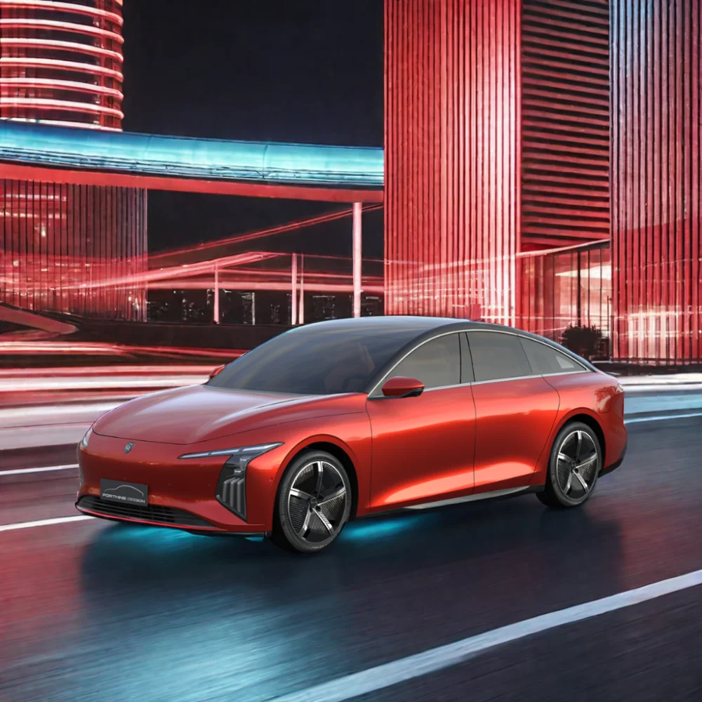 2024 Dongfeng Forthing Xinghai S7 роскошный электрический седан 550 км Чистая электрическая автоматическая коробка передач прямые продажи с завода