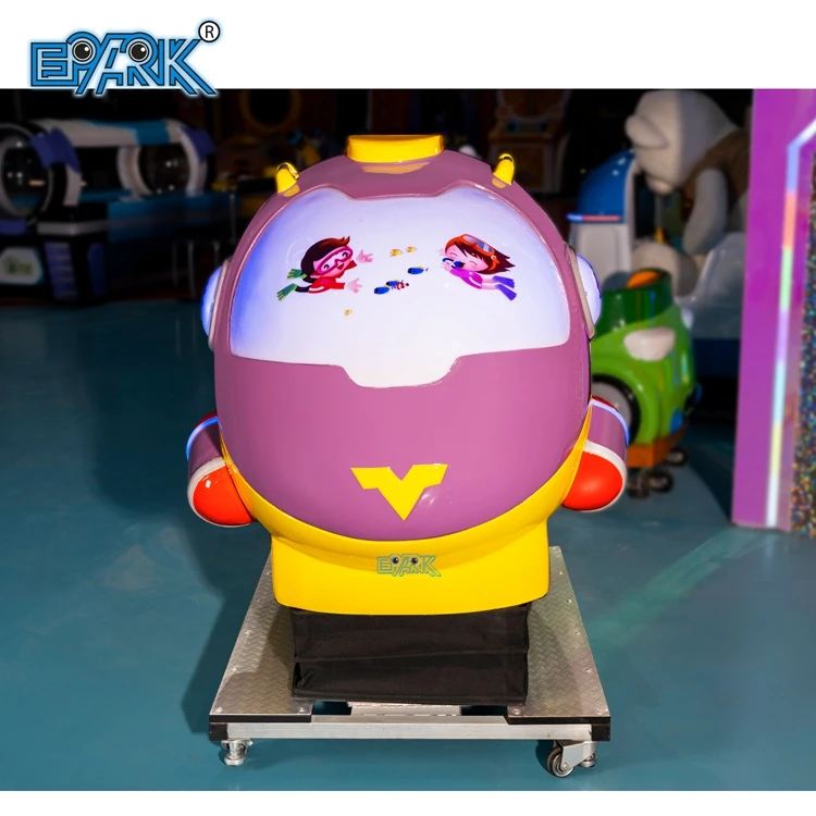 Amusement Park Ifec Arcade Game Machine Fiberglass Kiddie Ride Submarine Swing Car