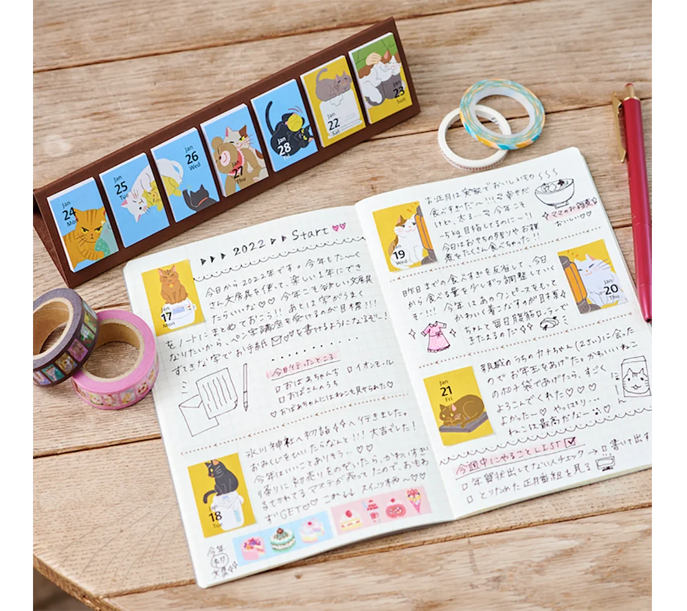 Perfect decorating new design cats creative desk table calendar