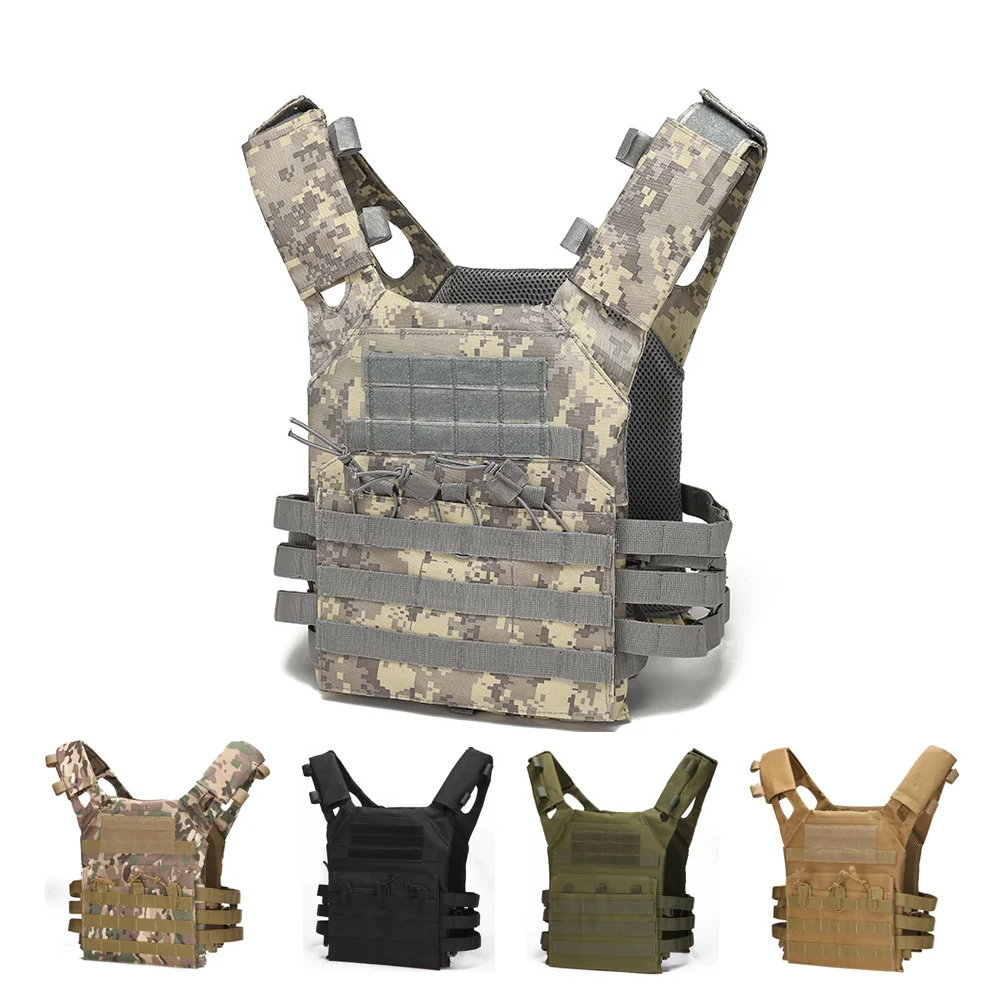 Wholesale Oxford Fabric Multifunction Combat Tactico Plate Carrier Waterproof Safety Tactical Vest With Molle System