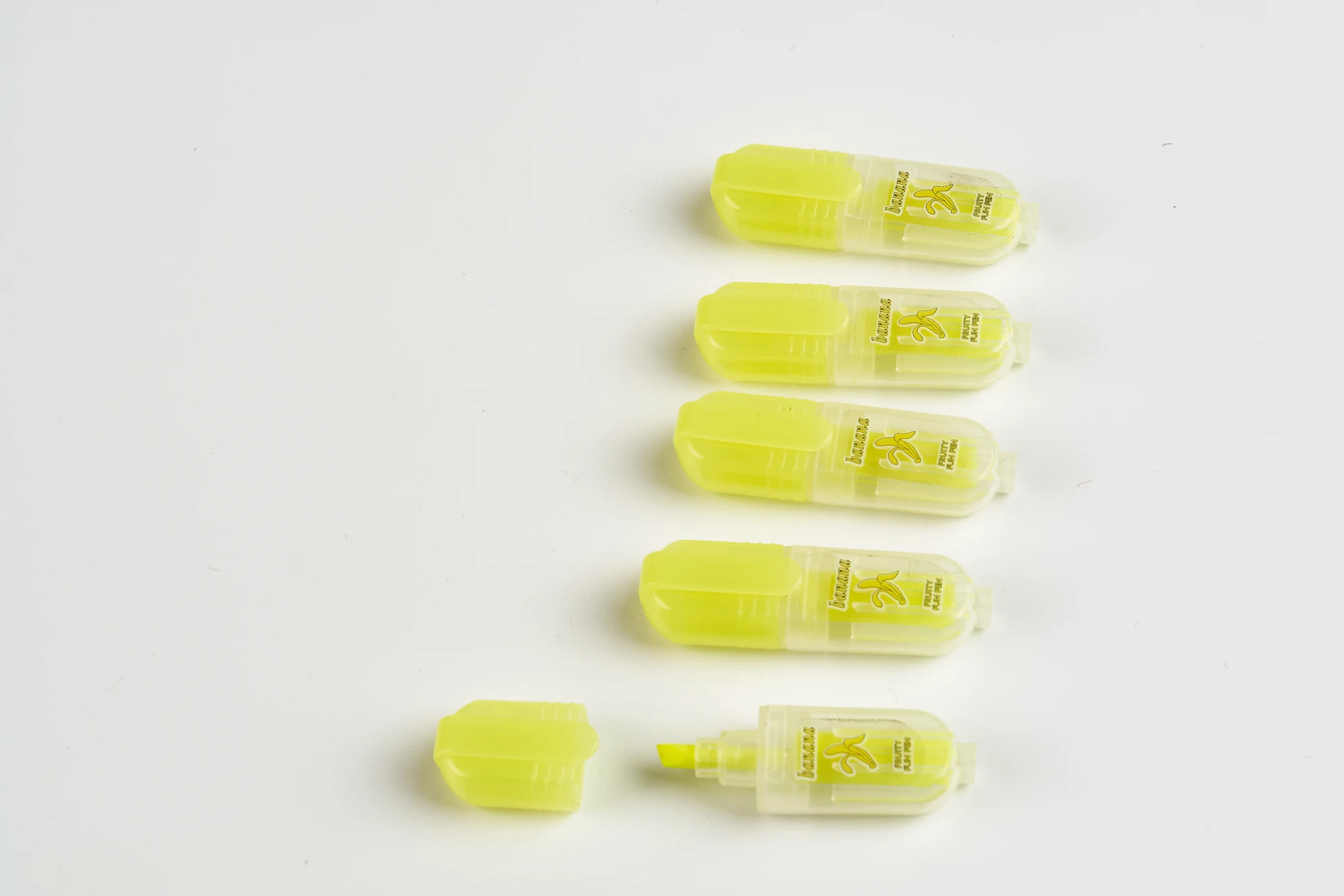 
chinese customized mini rainbow highlighter marker set for sale 