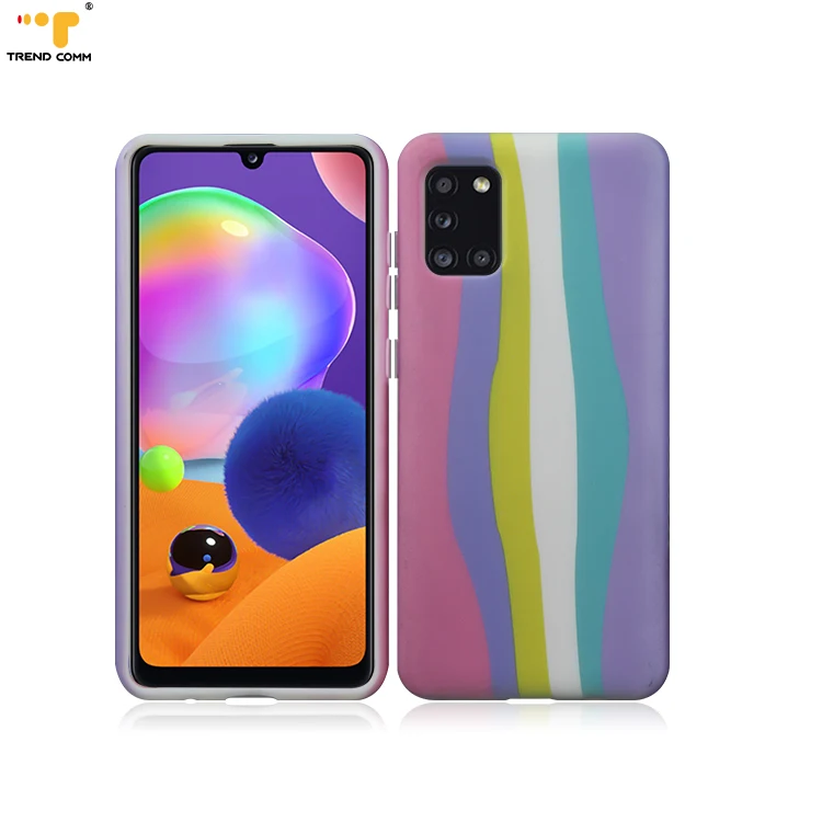  Новое поступление индивидуальные силиконовые чехлы Rainbow A51 A71 для Samsung A31 чехол-накладка