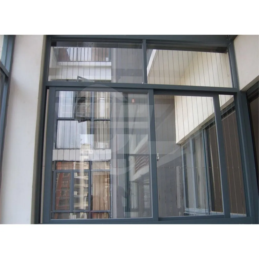 Blue Glass Casement Window House Privacy Tempered Insulated Glass Windows