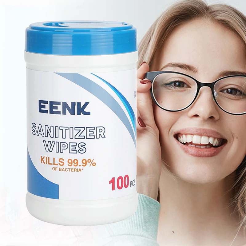 
 Оптовая продажа, антибактериальные противотуманные салфетки для очков  