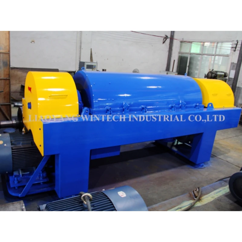 GMP Standard Stainless Steel Continuous Screw Decanter Centrifuge for Solid-Liquid Separation in Drilling - 2/3 Phase