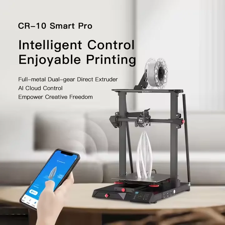 CR-10 Smart Pro Industrial 3D Printer Wi-Fi Smart Control High Quality Large Build Titan Extruder Corexy System