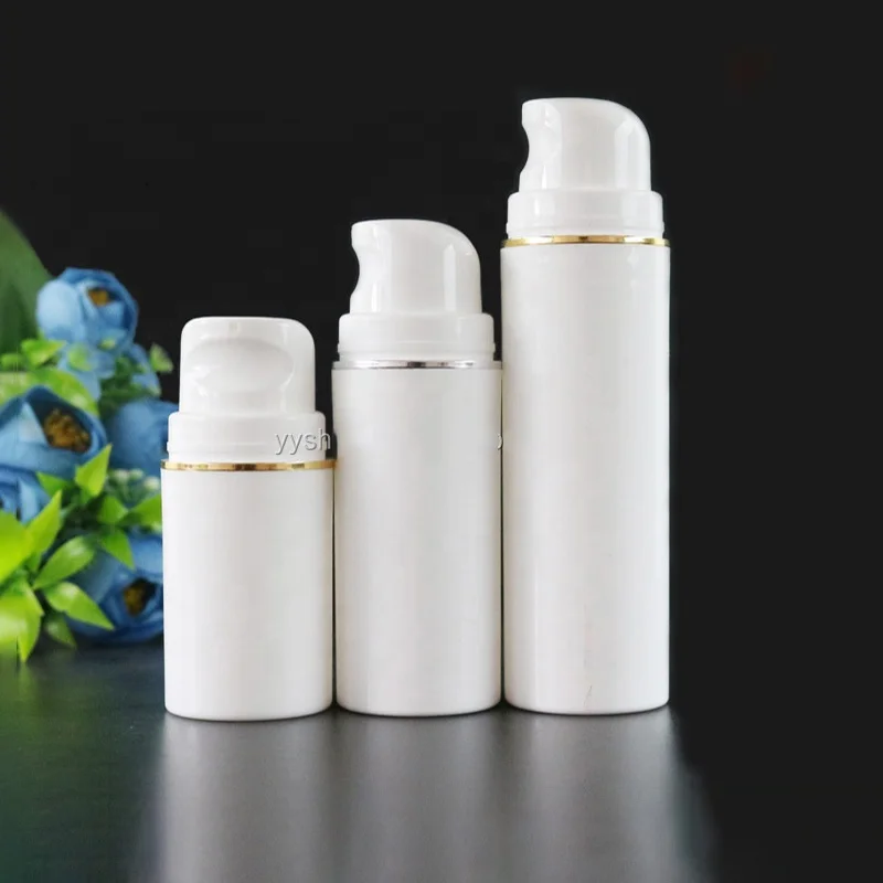 Белая Косметическая упаковка lotionbottle 15 мл 30 50 вакуумный насос для ухода за кожей