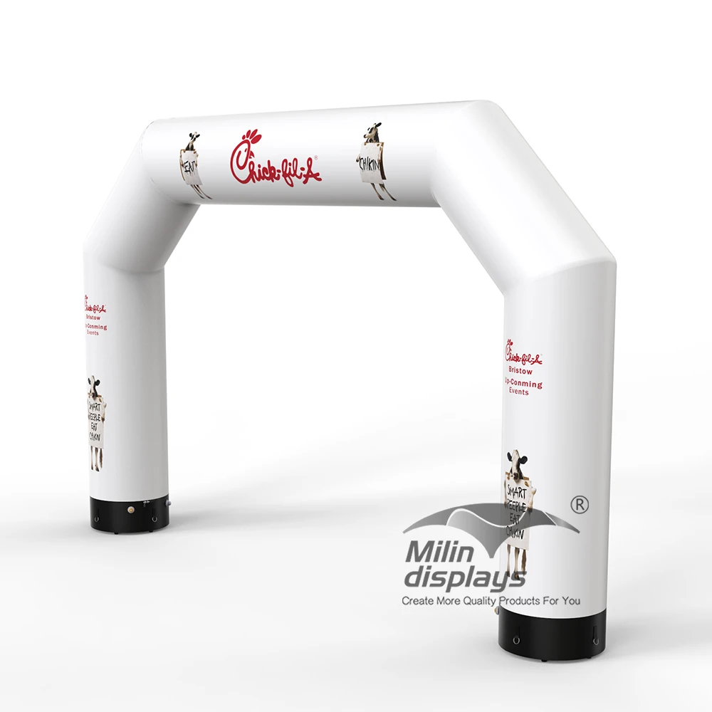 Giant Inflatable Start Finish Line Arch For Advertising Equipment Inflatable Race Arch