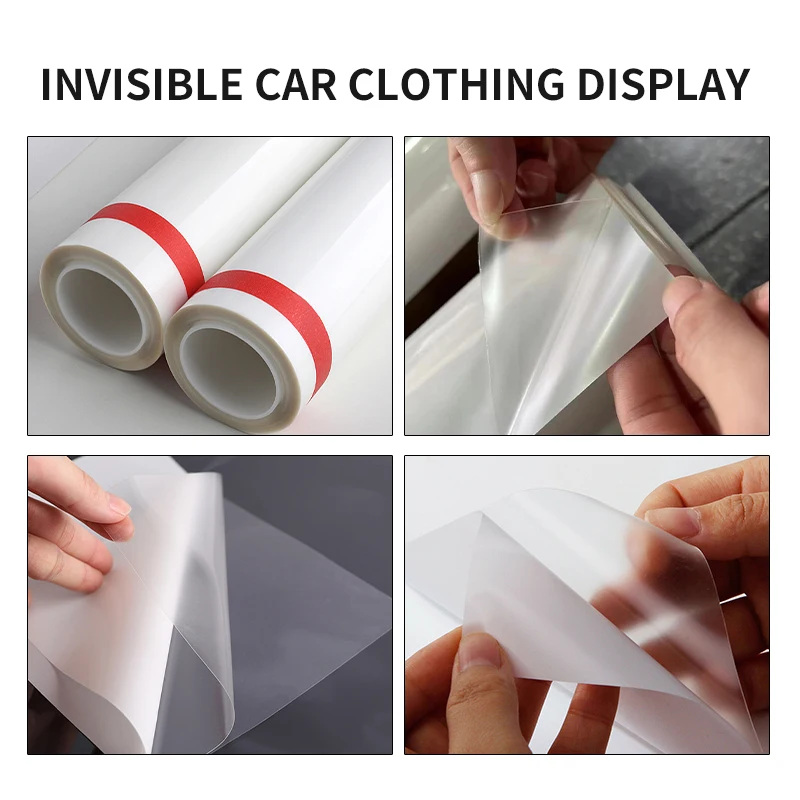 Car Paint Protection Film Tpu Ppf Clear Transparent Glossy Anti Scratch Self-Healing For Car Body