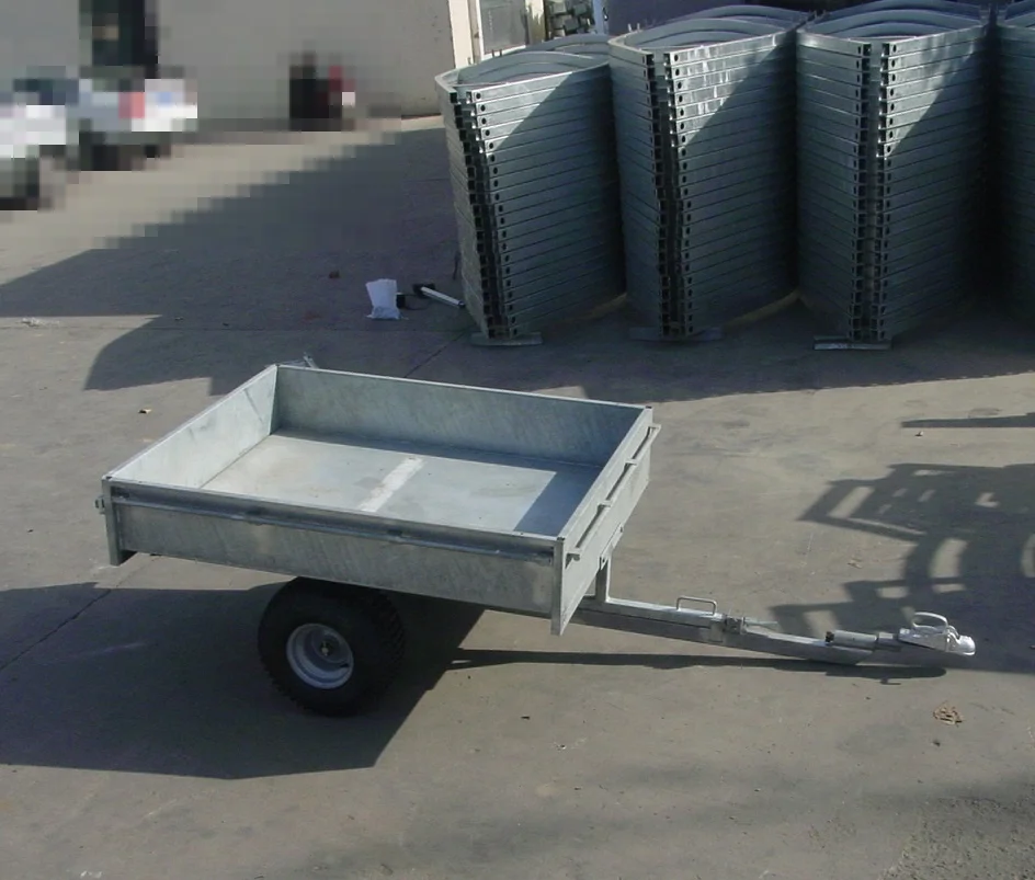Hot Sale Small and Galvanized  ATV trailer CT0098
