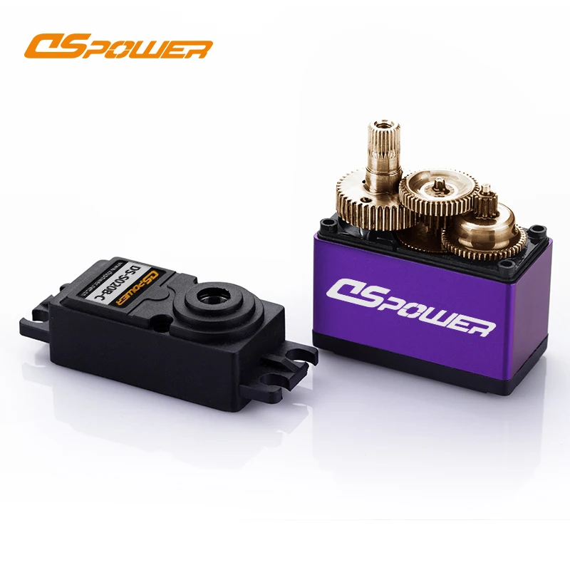 XiaoR Geek 22kg Mid-Aluminum Waterproof Shell Dc Motor Good Performance Standard Servo Motor Metal Gears With Hard Anodizing
