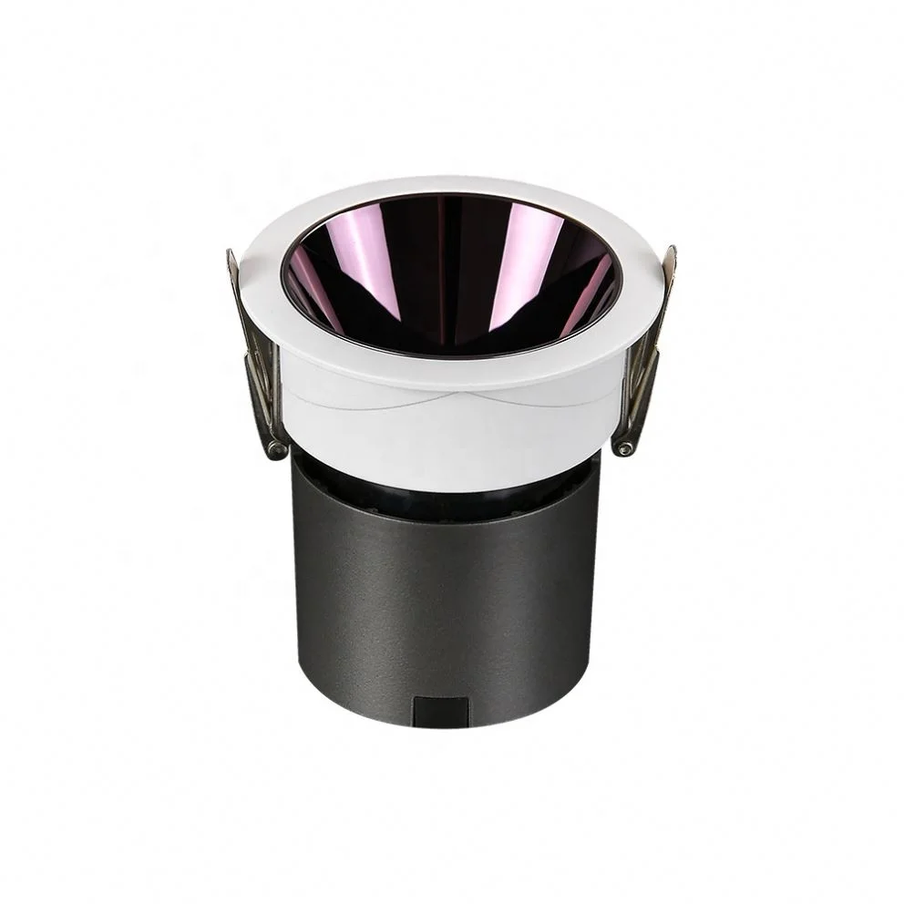 Energy Saving Household Living Room Bright Downlight 15 24 36 Degree Beam Angle Round Led Spotlight For Studio