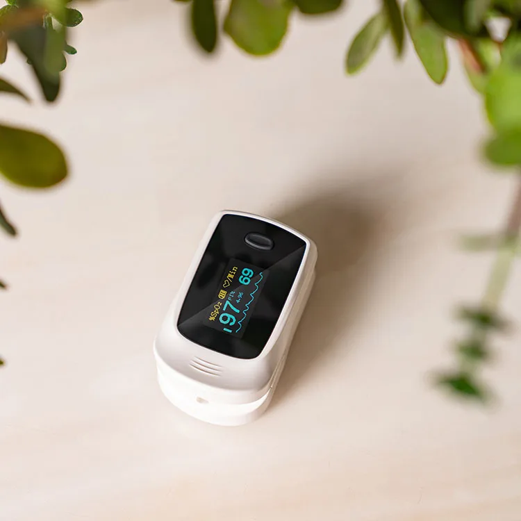 Pulse Oximeter Wearable Spo2 Oxygen Saturation Monitor Finger