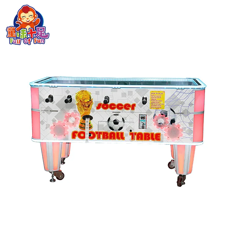 New Amusement Product Coin Operated Eletronic Soccer Table Football Table Football Table For Indoor Sport Game