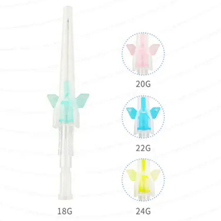 
I.V Cannula Disposable Medical Indwelling Hypodermic Needle 