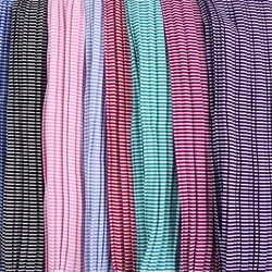 4 way spandex pleated woven stripe moss crepe polyester fabric price per yard