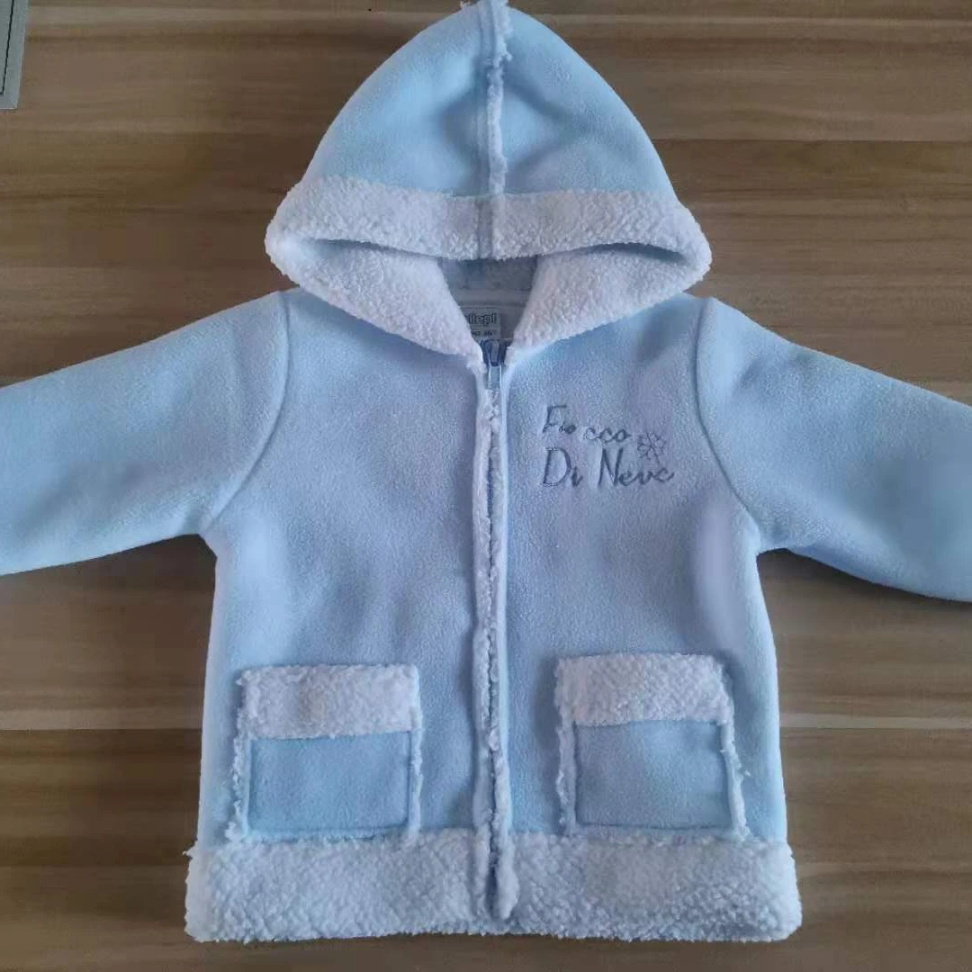 polyester baby knitted cardigan