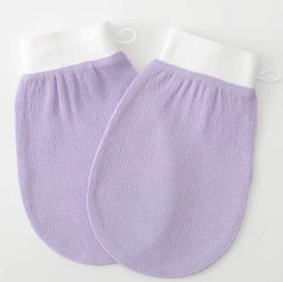 Wholesale Bath Exfoliating Mitt Gloves Shower Brushes Body Scrubbers Resistance Body Massage Sponges Dead Skin Remover SPA Foam