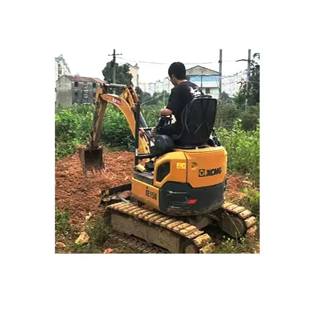 China crawler type mini excavator small mini bagging machine hydraulic excavator 2 tons excavator suitable for farm construction