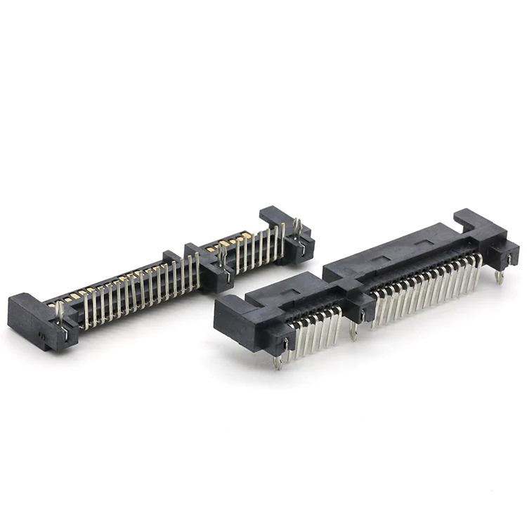 22P SATA Male Connector SMT Type SASA 7+15P Male Connector