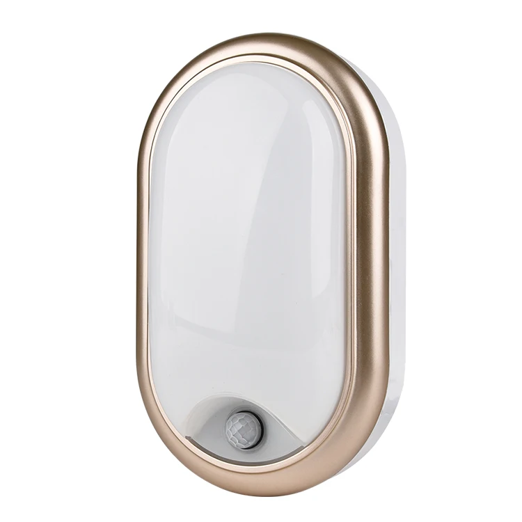 Outdoor IP65 Waterproof LED Bulkhead Lamp PIR Motion Sensor Wall Light Lighting and Circuitry Design Garden 2-year 15