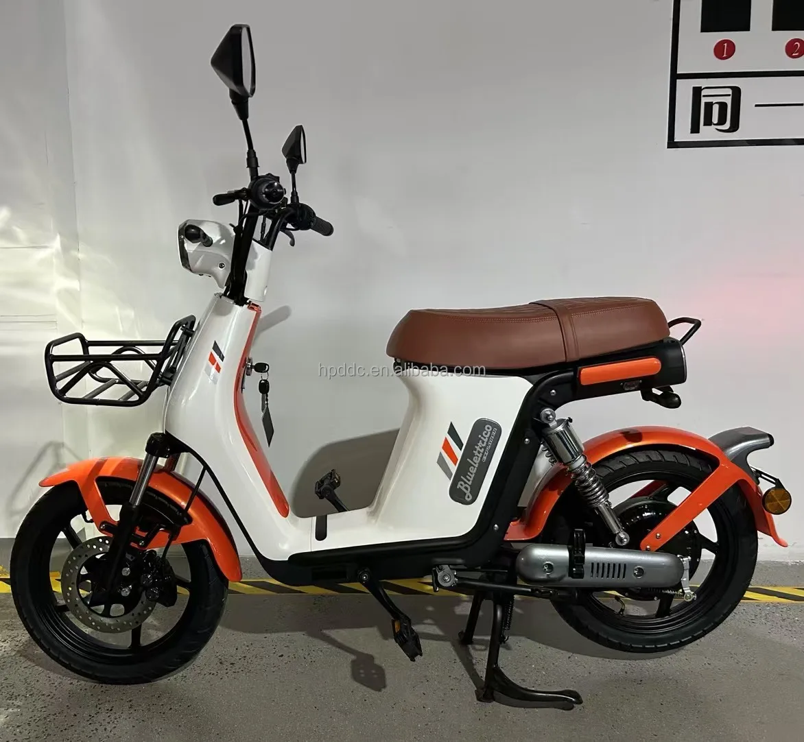 EEC Electric Bike 25km/h Two Wheeler Moped 250w 350w Electric Scooter Moped City Bike for City Commuting