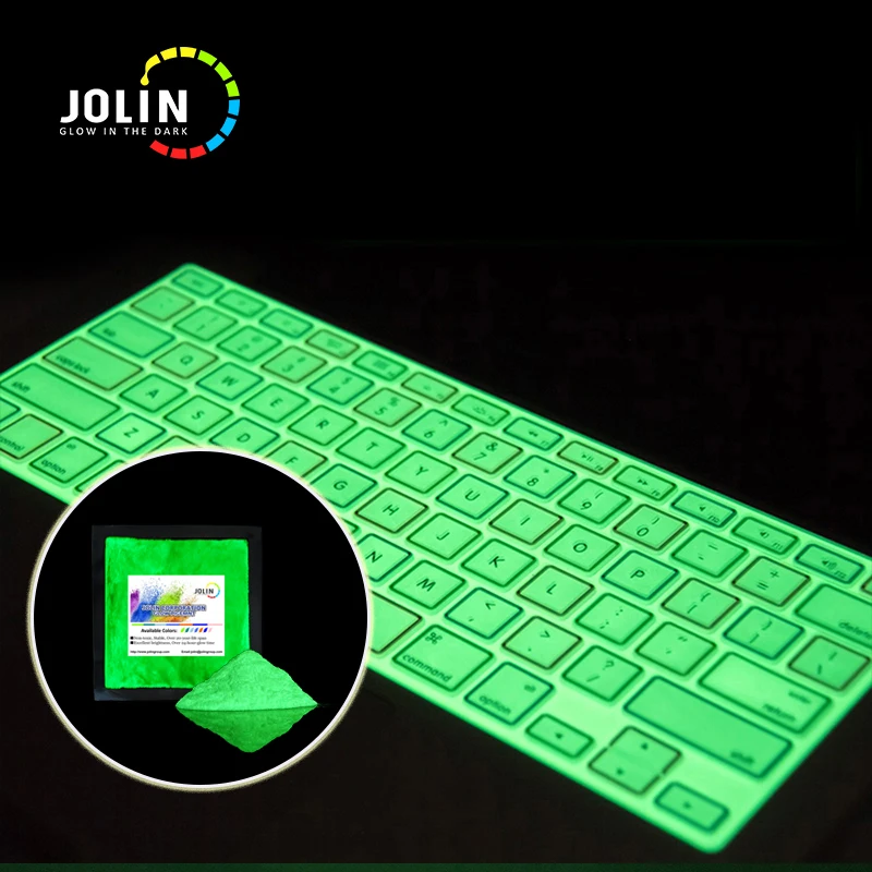 Изготовленный На Заказ свечение в темном пластиковом photoluminescent порошке фосфора