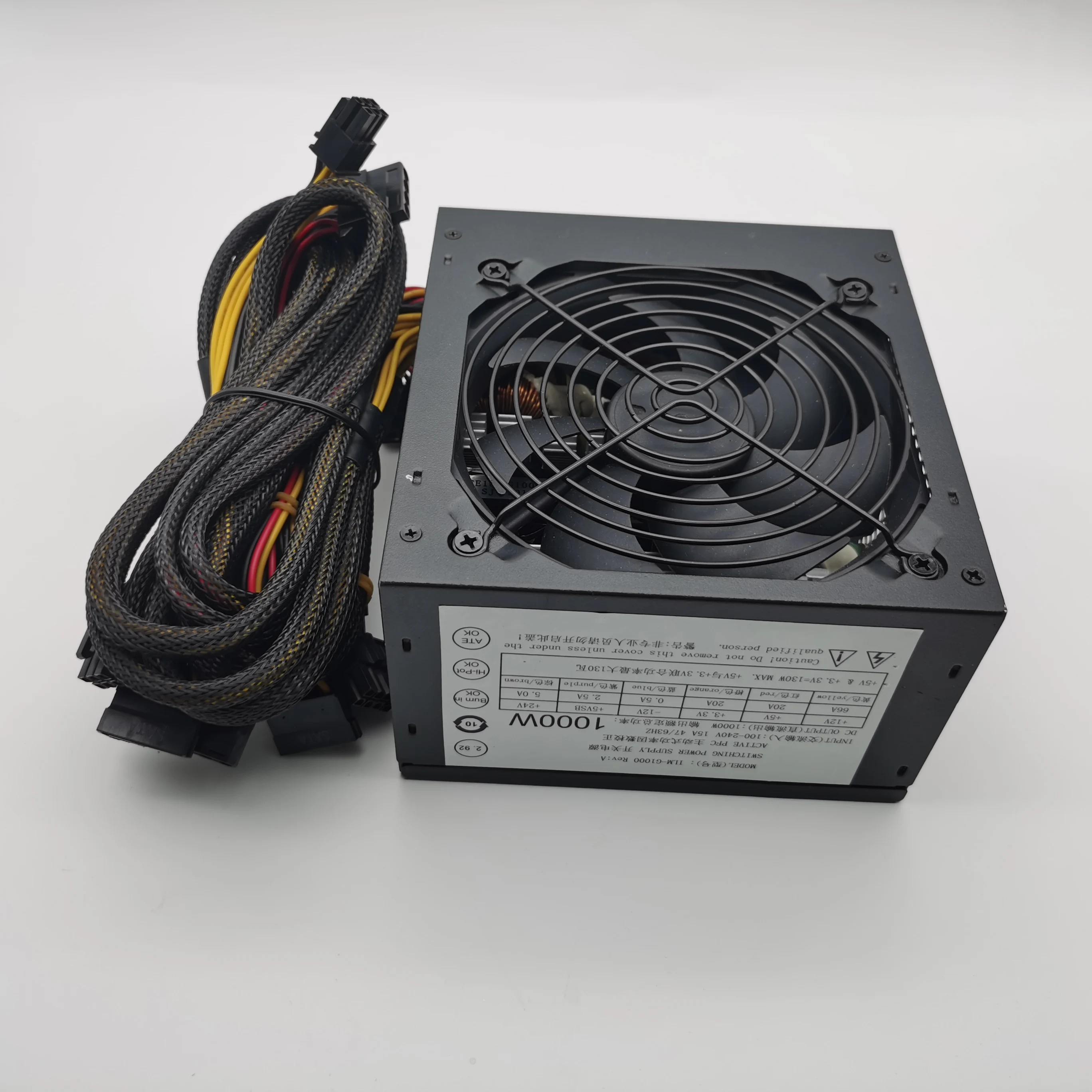 Заводская цена, высокое качество, 1000 Вт 80plus atx блок питания