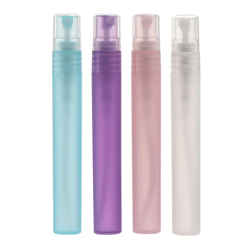 Custom 3 5 8 10 ml plastic empty mini perfume pen shape fine mist spray bottle