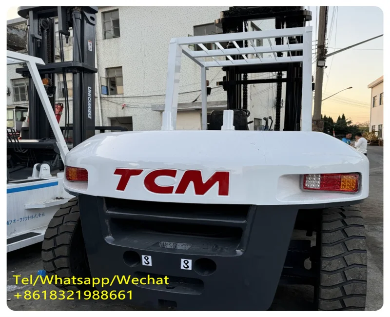 Well-Maintained Used 10ton Good Working Efficiency TCM FD100 Second Hand Forklift at a good price