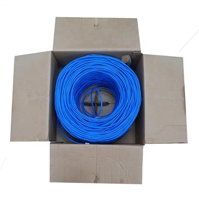 High Quality Standard CAT6   4pr 23awg networking cable copper UTP FTP SFTP lan cable