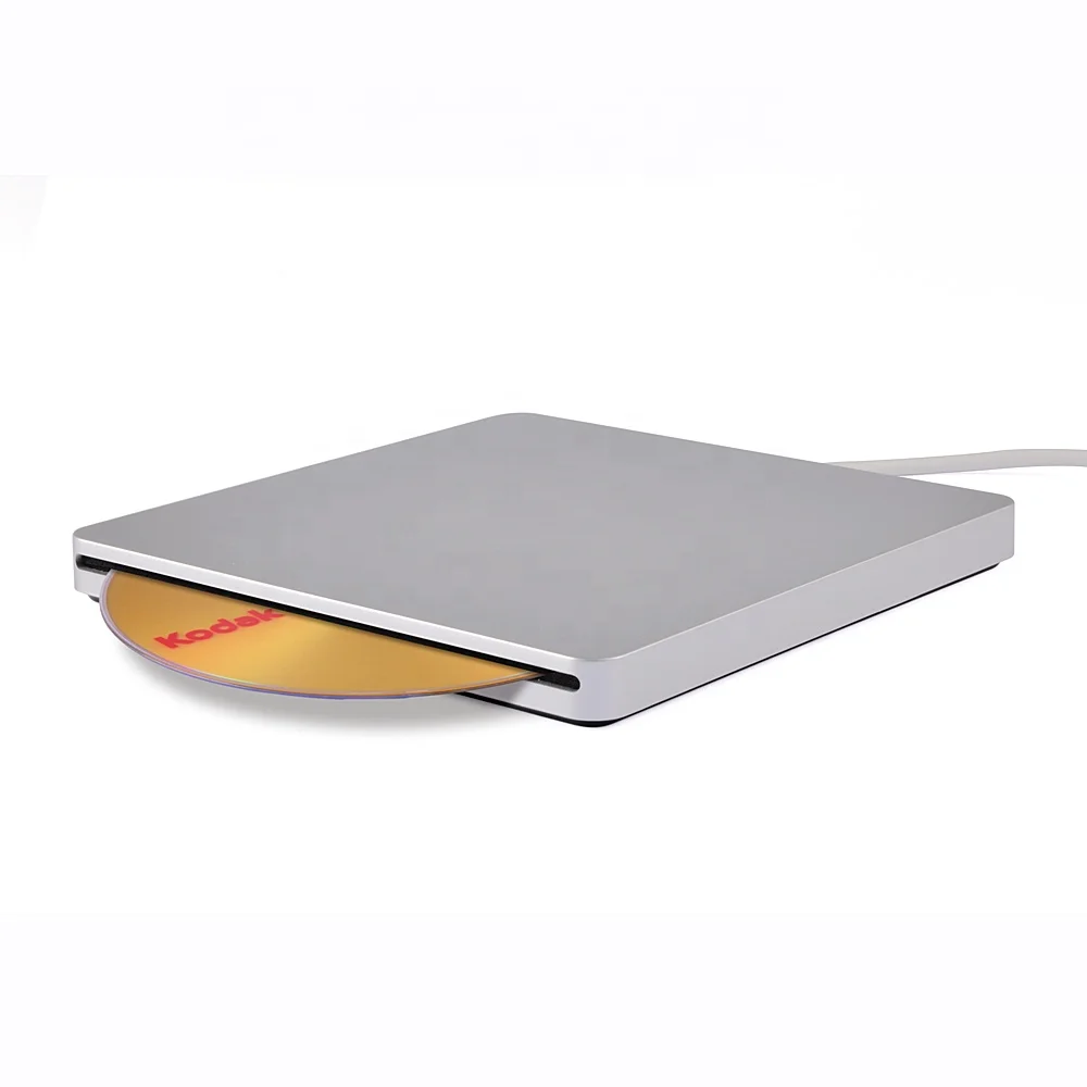 2021 Utra-slim Slot-in Dvd Drive Usb 3.0 External Dvd Burner with High Speed SATA Interface